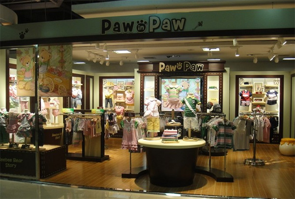 pawinpaw童装加盟费用