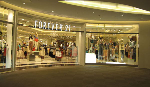 forever21加盟费用