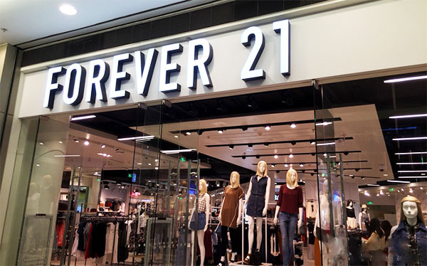 forever21加盟费用