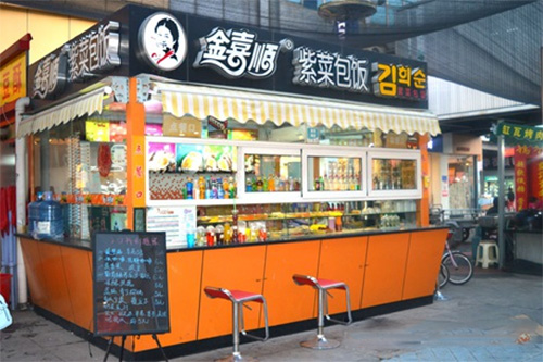金喜顺紫菜包饭加盟费用