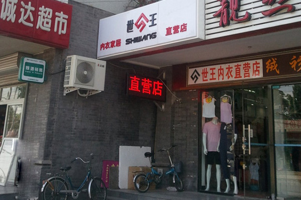 世王内衣加盟费用