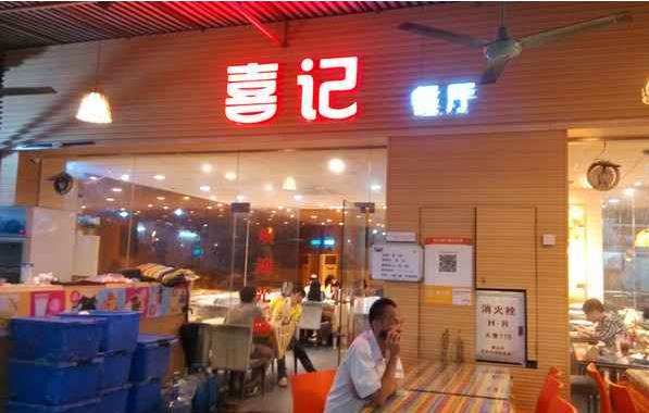 喜记餐厅加盟费用