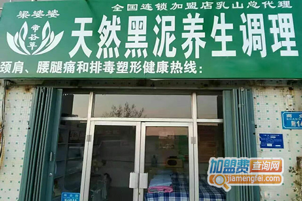 梁婆婆黑泥养生加盟费用