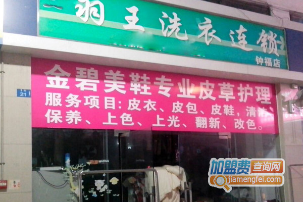 羽王洗衣加盟费用