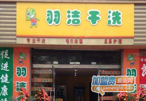 羽洁干洗加盟费用