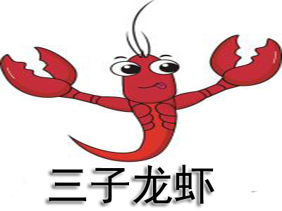 三子龙虾品牌LOGO