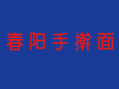 春阳手擀面加盟费