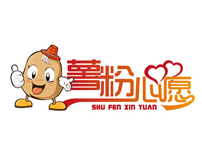 薯粉心愿土豆粉品牌LOGO