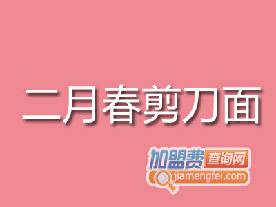 二月春剪刀面加盟费