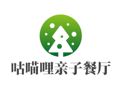 咕喵哩亲子餐厅品牌LOGO