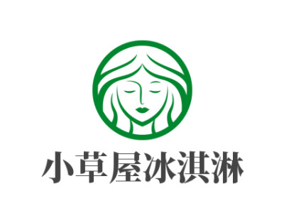 小草屋冰淇淋品牌LOGO