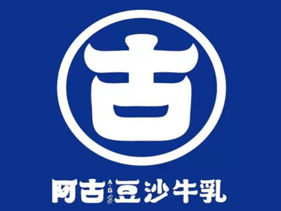 阿古豆沙牛乳品牌LOGO