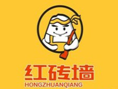 红砖墙酸奶麻花品牌LOGO