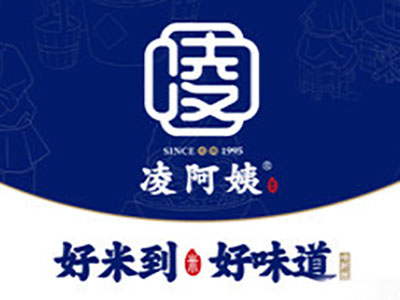 凌阿姨粢饭团品牌LOGO