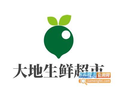 大地生鲜超市品牌LOGO