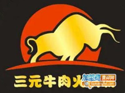 三元牛肉火锅城品牌LOGO