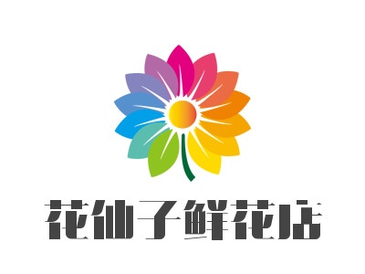 花仙子鲜花店品牌LOGO