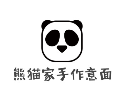 熊猫家手作意面品牌LOGO