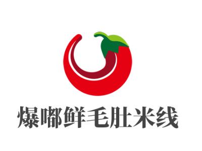 爆嘟鲜毛肚米线品牌LOGO