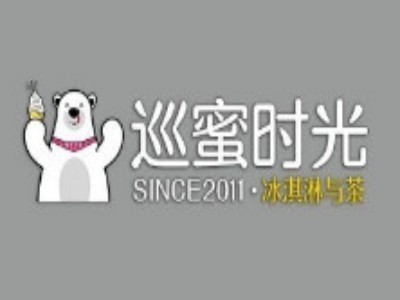 巡蜜时光奶茶品牌LOGO