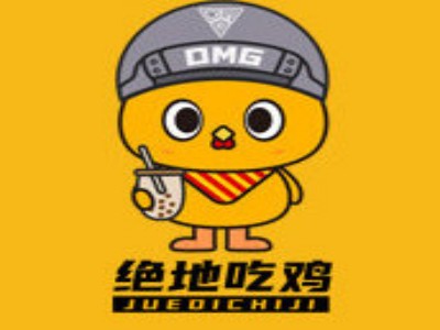 绝地吃鸡奶茶品牌LOGO