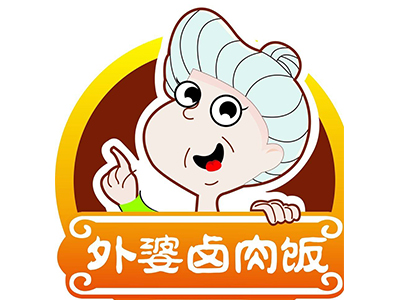 外婆卤肉饭品牌LOGO