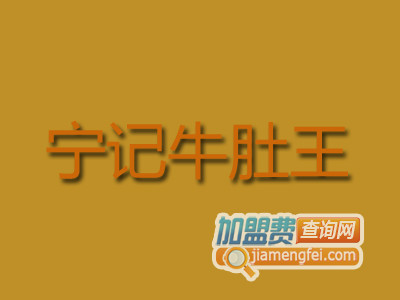 宁记牛肚王加盟费