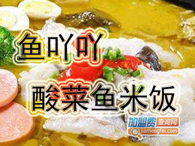鱼吖吖酸菜鱼米饭加盟费