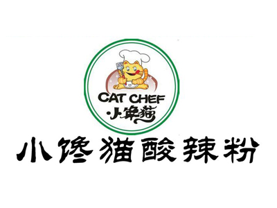 小馋猫酸辣粉品牌LOGO