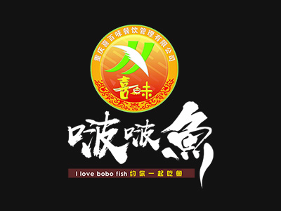 我爱啵啵鱼品牌LOGO