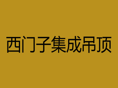 西门子集成吊顶品牌LOGO