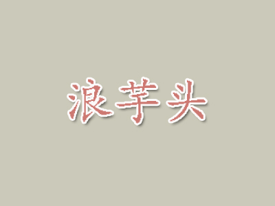 浪芋头加盟费