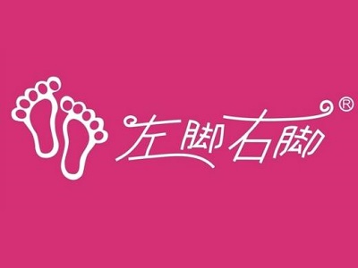 左脚右脚女鞋品牌LOGO