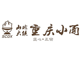 山城大侠重庆小面品牌LOGO