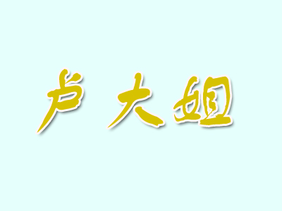 卢大姐羊肉汤品牌LOGO