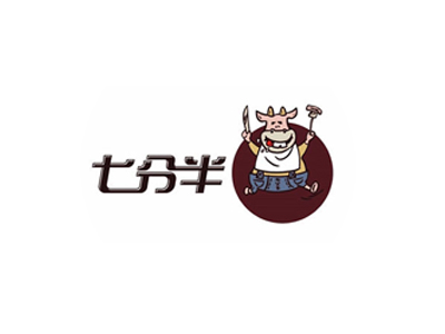 七分半牛排品牌LOGO