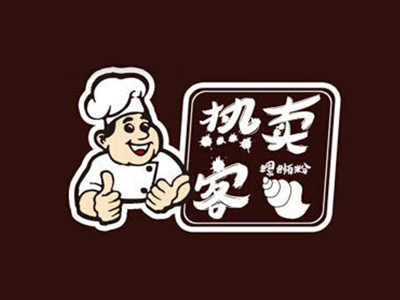 热卖客螺蛳粉品牌LOGO