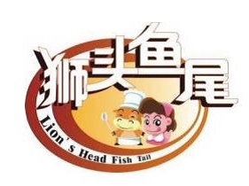 狮头鱼尾酸奶吧品牌LOGO