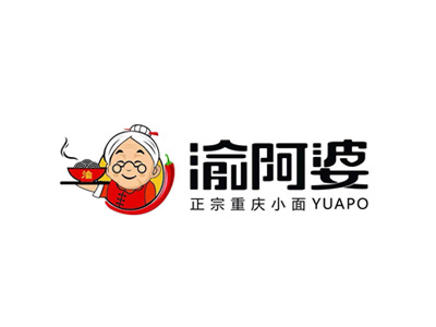 渝阿婆重庆小面品牌LOGO