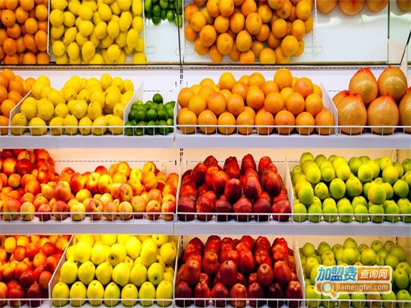百果优水果超市加盟费用