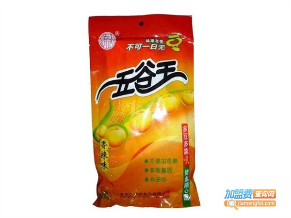 五谷王休闲食品加盟费用