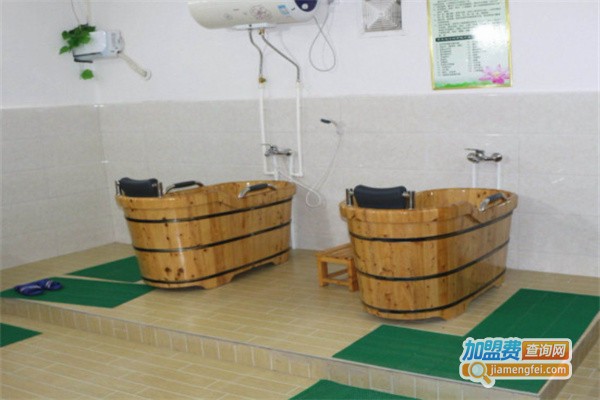 泡澡养生馆加盟费用