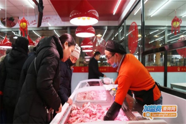 正大鲜肉专卖店加盟费用