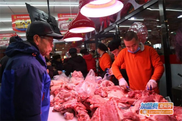 正大鲜肉专卖店加盟费用