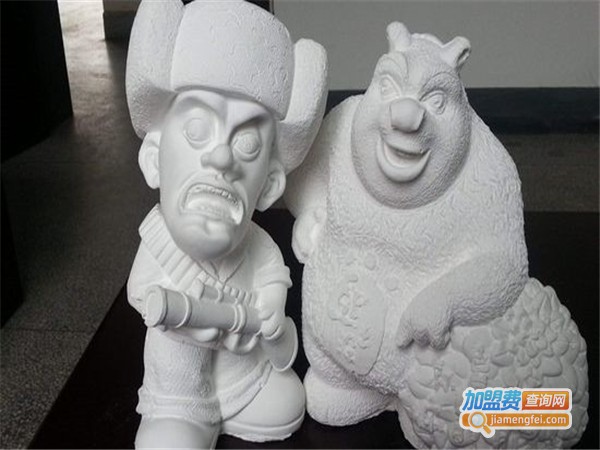小画家石膏画像涂鸦加盟费用
