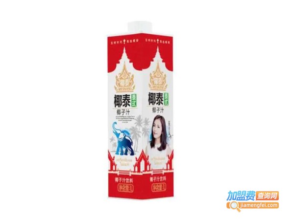 椰泰椰汁加盟费用