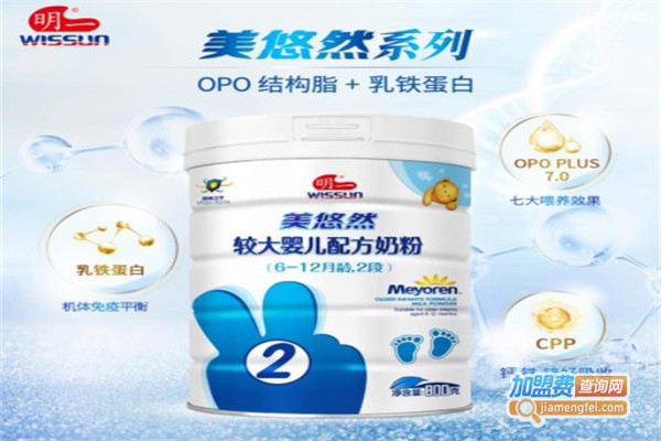 明一母婴用品加盟费用