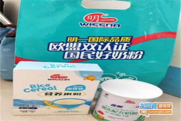 明一母婴用品加盟费用