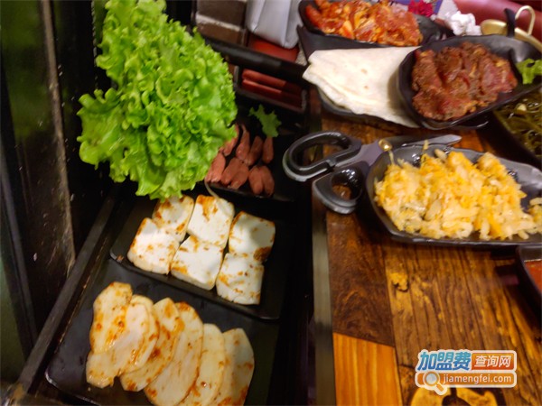 炙味本铺炭火烤肉加盟费用