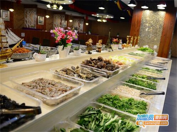 全聚成海鲜烤涮自助加盟费用